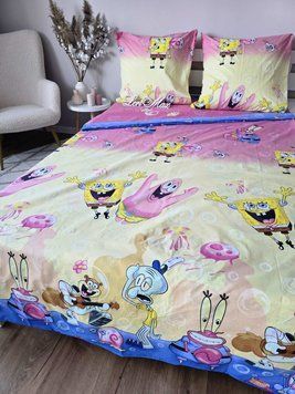 Постільна білизна Губка Боб 2010-02-01 00:00:00 фото